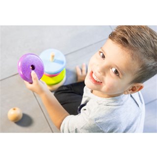Rainbow stacking toy